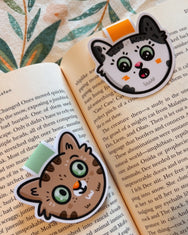 Tabby Cat ~ Magnetic Bookmark