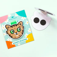 Tabby Cat ~ Magnetic Bookmark