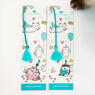Very cute enamel cat charm and tassel bookmarks by My Cat Is People. #booksandchill 