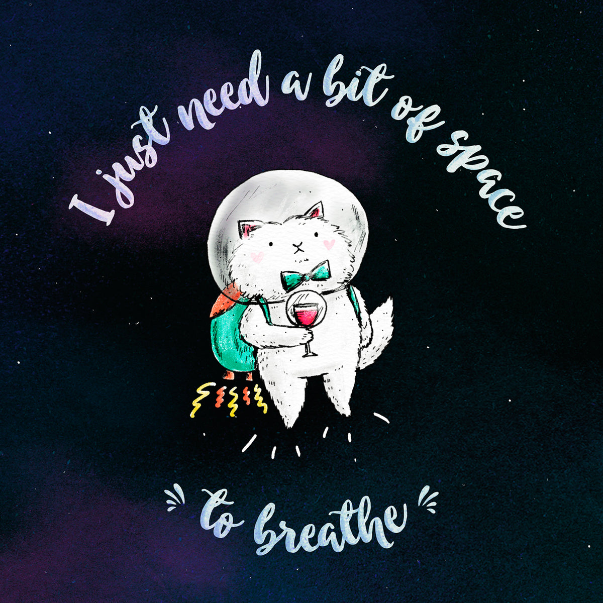 Space To Breathe - Card or Print